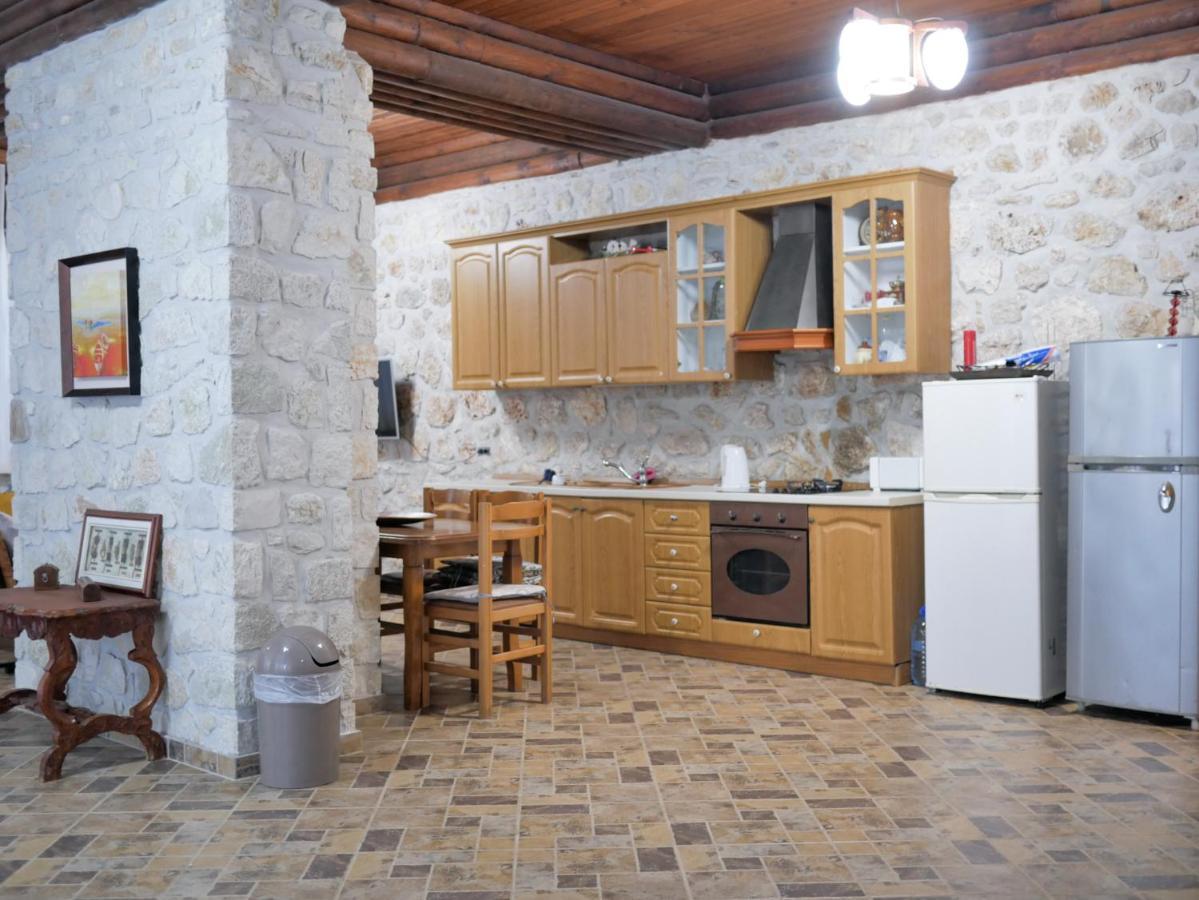 Seaside Duplex Stone Villa Qeparo Exterior photo